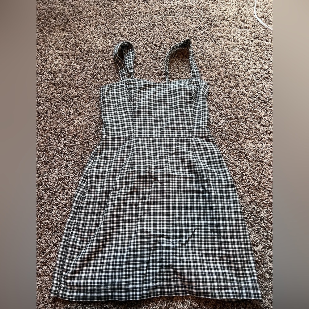 Abercrombie Plaid Mini Dress